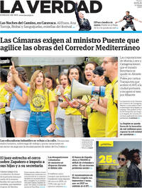 Portada La Verdad 2026-06-19