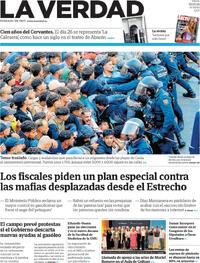 Portada periódico La Verdad