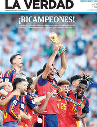 Portada La Verdad 2026-07-20