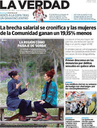 Portada La Verdad 2026-02-21