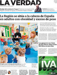 Portada periódico La Verdad