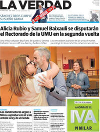Portada La Verdad 2026-04-22