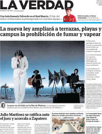 Portada periódico La Verdad