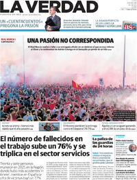 Portada La Verdad 2026-02-23