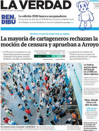 Portada La Verdad 2026-05-24