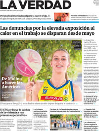 Portada La Verdad 2026-06-24