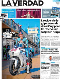 Portada La Verdad 2026-01-25