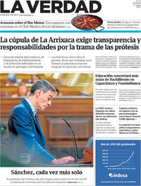 Portada La Verdad 2026-06-25