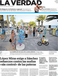 Portada La Verdad 2026-08-25