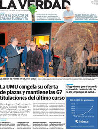 Portada La Verdad 2026-03-26