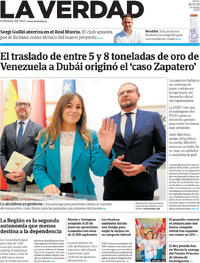 Portada La Verdad 2026-05-26
