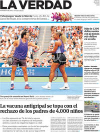Portada La Verdad 2026-08-26