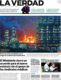 Portada La Verdad 2026-01-27