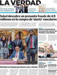 Portada La Verdad 2026-02-27