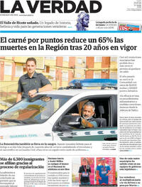 Portada La Verdad 2026-07-27
