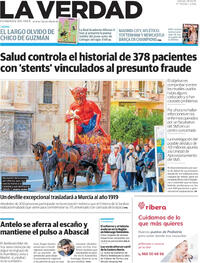 Portada La Verdad 2026-02-28