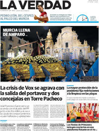 Portada La Verdad 2026-03-28