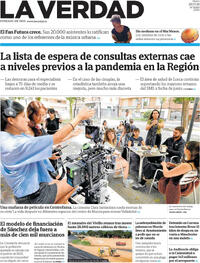 Portada La Verdad 2026-07-28