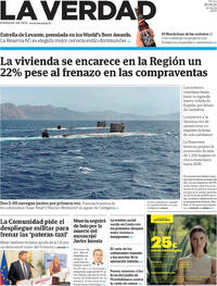 Portada La Verdad 2026-08-28