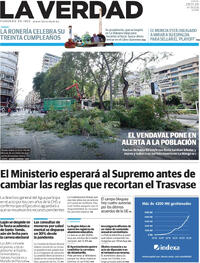 Portada La Verdad 2026-01-29