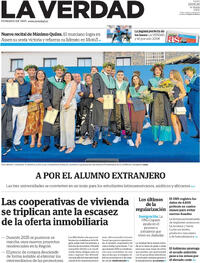 Portada La Verdad 2026-06-29