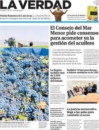 Portada La Verdad 2026-07-30