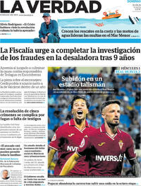 Portada La Verdad 2026-08-30