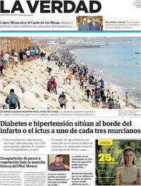 Portada La Verdad 2026-07-31