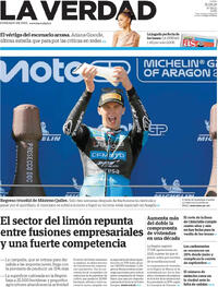 Portada La Verdad 2026-08-31