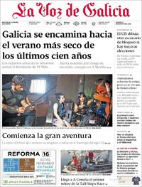 La Voz de Galicia - 09-08-2016