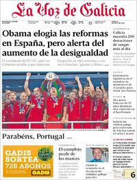 La Voz de Galicia - 11-07-2016