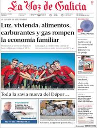 La Voz de Galicia - 09-09-2018