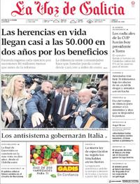 La Voz de Galicia - 14-05-2018