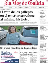 La Voz de Galicia - 18-04-2019