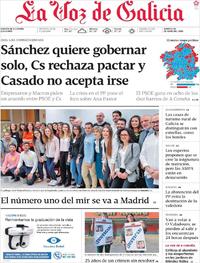 La Voz de Galicia - 30-04-2019