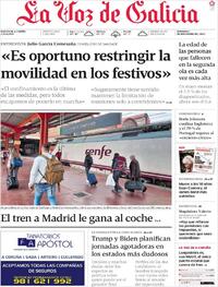 La Voz de Galicia - 01-11-2020