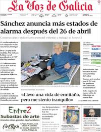 La Voz de Galicia - 05-04-2020