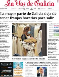 La Voz de Galicia - 08-05-2020