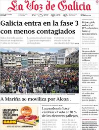 La Voz de Galicia - 08-06-2020