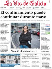 La Voz de Galicia - 11-04-2020