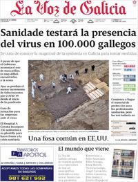 La Voz de Galicia - 12-04-2020