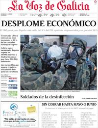 La Voz de Galicia - 15-04-2020