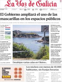 La Voz de Galicia - 18-05-2020