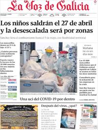 La Voz de Galicia - 19-04-2020