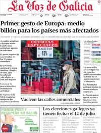 La Voz de Galicia - 19-05-2020