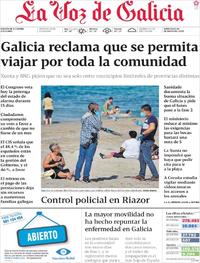 La Voz de Galicia - 20-05-2020