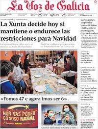 La Voz de Galicia - 21-12-2020