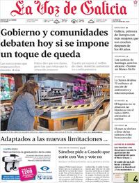 La Voz de Galicia - 22-10-2020