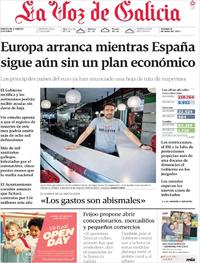 La Voz de Galicia - 25-04-2020