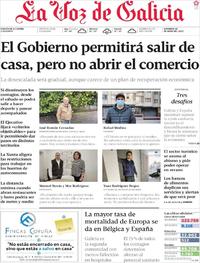 La Voz de Galicia - 26-04-2020
